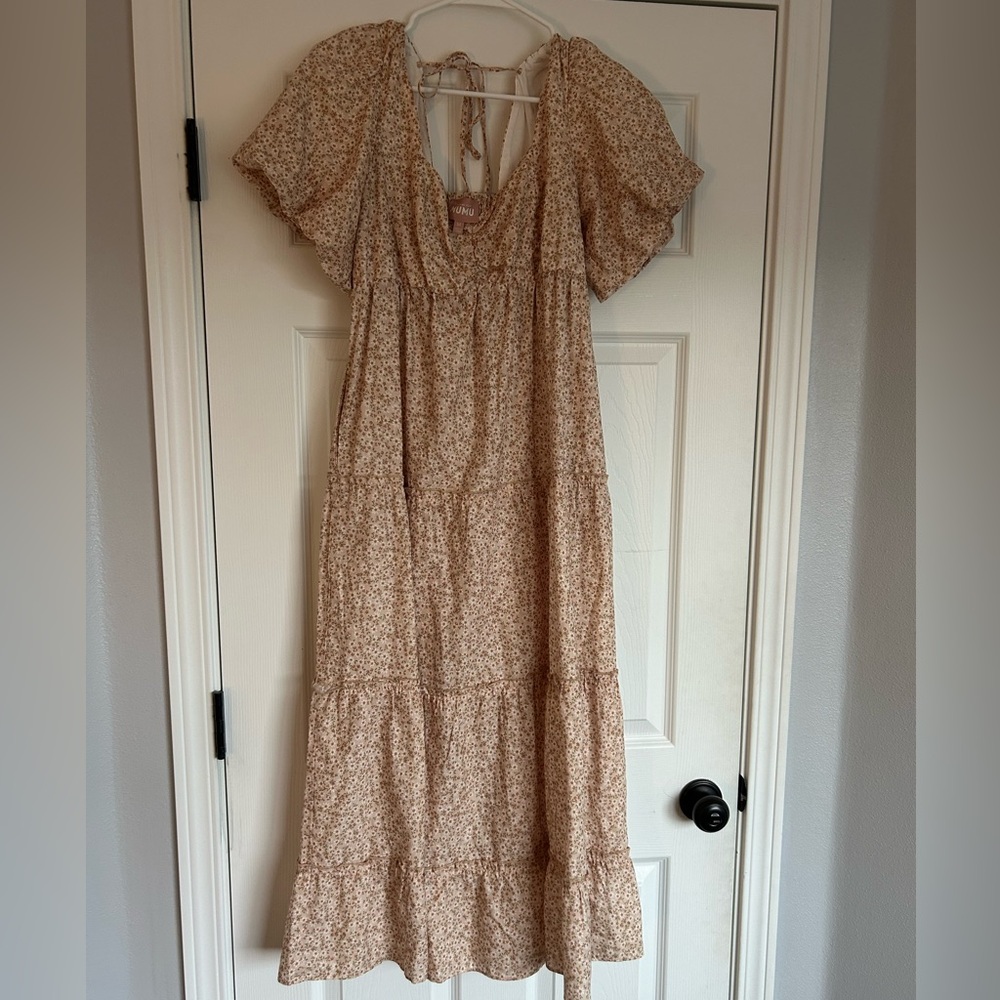 SMYM Floral Midi Dress